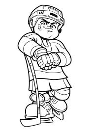 These coloring pages could alive the thrill and. Best Hockey Player Coloring Page Netart