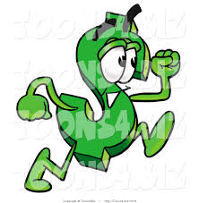Illustration Of A Cartoon Dollar Sign Mascot Running By Toons4biz 1579 Are you searching for dollar sign png images or vector? a cartoon dollar sign mascot running