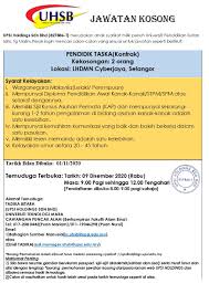 Pusat sukan yang dilengkapi dengan kemudahan gimnasium merupakan pusat yang menyelaras program sukan bagi seluruh warga universiti. Syarat Pendaftaran Taska