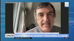 Esteban bullrich propone que docentes solo puedan parar cinco días al año. Sdor Esteban Bullrich Comision De Justicia 23 10 20 Youtube