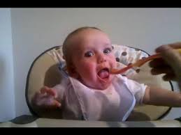 Braiden doesnt like peas!