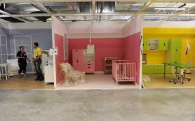 Inside Ikea Centennial Store Taking Shape Ikea Store Ikea Bed Ikea Showroom