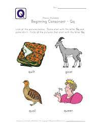 Access inc.'s stimulus 2020 q&a to learn how to get what your company needs. Things With Letter Q Pictures To Pin On Pinsdaddy By Letter Q Consonant Worksheet Phonics Early Reading