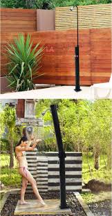 32 Beautiful Easy Diy Outdoor Shower Ideas A Piece Of Rainbow Outdoor Shower Enclosure Outdoor Shower Outdoor Pool Shower