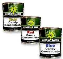 LiME LiNE Candy Pack Red,Blue,Gold Transparent Candy Concentrate