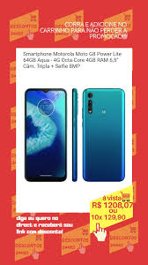 Moto G8 Power Em 2020 Ram Smartphone Smartphone Motorola
