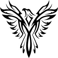 Black And White Eagle Tattoo Designs View Full Size Black Symbol White Eagle Bird Aquila Tattoo Phoenix Symbols Clipart And Downlo Tribal Eagle Tattoo Eagle Tattoo Tribal Tattoo Designs