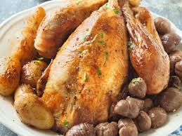 chapon au miel de truffe a la cocotte minute recette recette chapon repas noel facile repas