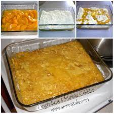 Everyone has and the peach cobbler still comes out perfect. 3 Ingredient Peach Cobbler With Cake Mix In 5 Minutes A Mom S Take
