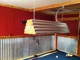 Cool Pool Table Light That My Husband Made Pool Table Lighting Diy Pool Table Diy Pool Table Light