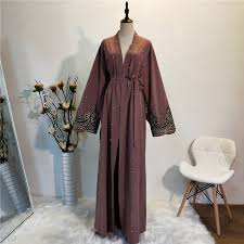 2020 popular 1 trends in novelty & special use, women's clothing with caftan femme marocain and 1. Kaftan Abaya Dubai Kimono Cardigan Muslim Hijab Dress Abayas For Women Robe Femme Caftan Marocain Qatar Islam Clothing Frambuk Stores