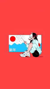 I'm looking for a relaxing red wallpaper. Red Anime Aesthetic Wallpaper Iphone Admiralartworks
