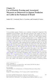 How does an electric fence work speedrite electric fence. Pdf Use Of Electric Fencing And Associated Measures As Deterrents To Jaguar Predation On Cattle In The Pantanal Of Brazil