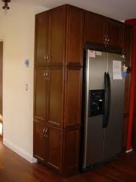 If the door has euro hinges, you can easily adjust them with a screwdriver. Kitchen Craft Cabinets