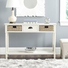 Check spelling or type a new query. Amazon Com Safavieh American Homes Collection Winifred Grey Wicker Console Table With Storage Furniture Decor