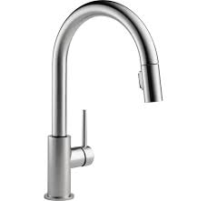 Learn how to properly clean your delta faucet, including how to remove hard water buildup from your faucet. Delta 9159 Ar Dst Trinsic Pull Down Kitchen Build Com