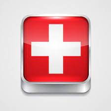 Flag Of Switzerland 3d Button Badge Png And Vector With Transparent Background For Free Download Switzerland Flag Flag Vector Flag