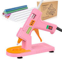 Amazon.com: MONVICT Pink Hot Glue Gun Kit, Mini Glue Gun ...