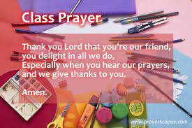 Hello friend!… i love your prayer, it's wonderful… thank you for sharing it with us… this coming friday, i will be going to lead the opening prayer in our business seminar… i'm looking for a sample prayer and i'm thankful with god, for he gives me this prayer of yours… may god bless you more! Short Prayer Before Class Starts