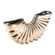 Zuo Matt Gold Rocha Large Decorative Vase A12065 The Home Depot Large Vases Decor Large Vase Vases Decor