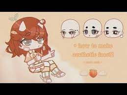 How To Make Aesthetic Face In Gacha Club Tutorial By Tomiko Youtube In 2021 Club Outfits Club Hairstyles Club Design