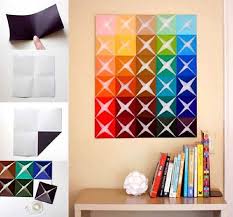 Kolay ve şirin kâğıt güller yapmak için bir cd kullanın. Renkli El Isi Kagidindan Duvar Susu Yapimi Eglen Bizle