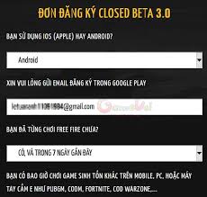 18+ thể loại trò chơi: HÆ°á»›ng Dáº«n Ä'Äƒng Ky Free Fire Max Closed Beta 3 0 Gamevui Vn
