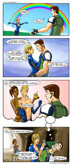 chris redfield comic female funny human humor izra jill valentine  jill valentine (blonde) jill valentine (julia voth) male mustard random  domain resident evil resident evil 5 sheva alomar unzipped 