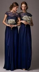 55 Elegant Navy And Gold Wedding Ideas Happywedd Com Blue And Gold Weddings Wedding Color Schem 1920s Bridesmaid Dresses Blue Bridesmaid Dresses Bridesmaid