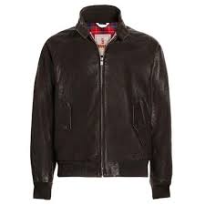 Baracuta G9 Leather Harrington Jacket Baracuta Baracuta G9 Leatherjacket Streetfashion Streetstyle Mensstyle M Leather Jacket Harrington Jacket Jackets