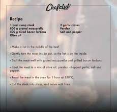 Chef Club Xxl Steak Fast Dinner Recipes Rump Steak Recipes Cooking Meat