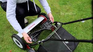 As for the spike aerator, the tines are in the forms of the rollers which are also solid in nature. Eckman 3 In 1 Hand Push Lawn Mower Scarifier Aerator Youtube