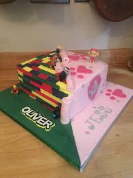 Paw Patrol Birthday Cake For 4 Year Old Boy Twins Boy And Girl Lego And Paw Patrol Cake Paw Patrol Birthday Cake Girl Twin Birthday Cakes Paw Patrol Birthday Cake