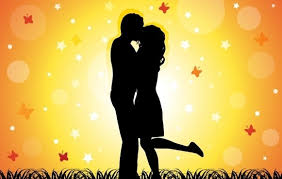 Image result for images couple kiss silhouette