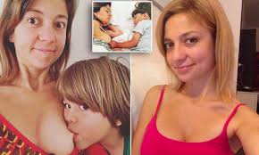 YouTuber MamaGarciaVlogs videos of her breastfeeding 4 year old son cause  a storm | Daily Mail Online