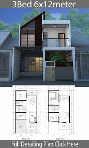 150 000 House Plans Inspirational Minimalist Home Design On Land Of 6m X 12m Architectural House Plans Modern Minimalist House House Layouts