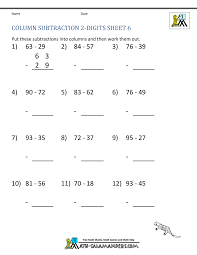In multiplication and division they count in sequences. Printable Subtraction Worksheets