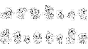 Alphabetically listed are the best free, printable coloring pages for kids and adults! Free Baby Animal Coloring Pages Printables Leapfrog