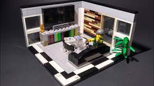 .a lego living room set: Modern Lego Living Room Tutorial Youtube