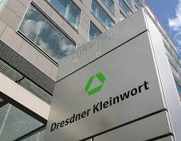 The name commerzbank is clear and confident and expresses stability and quality with its typography. Rankin Identity Dresdner Kleinwort