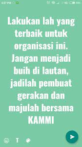 Check spelling or type a new query. Kata Motivasi Kammi Sejarah Dan Tujuan Dibentuknya Organisasi Ini Kosngosan