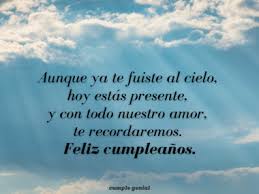 Feliz cumpleaños hasta el cielo tio. Feliz Cumpleanos Hasta El Cielo Cumple Genial