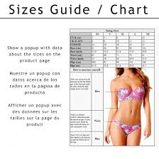 size table prestashop module