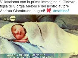 Della sua vita, con la quale ha avuto una bellissima bambina di nome ginevra. Giorgia Meloni E Diventata Mamma E Nata La Figlia Ginevra Corriere It