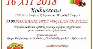 Modlitwa do świętego od spraw beznadziejnych. Wigilia Na Rynku W Kolbuszowej Wigilia Na Rynku W Kolbuszowej Podkarpackie Travel Regionalny Portal Turystyczny