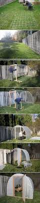 Maybe you would like to learn more about one of these? Hardware Fencing Hoop House Use A Heavy Gauge Galvanized Welded Wire As The Fencing Material The Plastic Cover Can Be R Diy Greenhouse Backyard Dream Garden