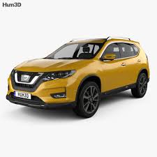 Nissan x trail 2018 2.0 dci 4x4 size, dimensions, aerodynamics and weight. Nissan X Trail 2017 3d Model Vehicles On Hum3d