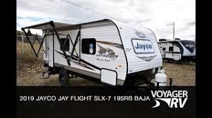 Jayco jay flight slx 7 travel trailer 195rb highlights: 2019 Jayco Jay Flight Slx 7 195rb Baja Travel Trailer Video Tour Voyager Rv Centre Youtube