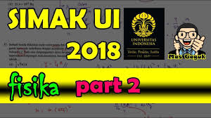 Check spelling or type a new query. Pembahasan Soal Simak Ui Fisika Part 1 Youtube