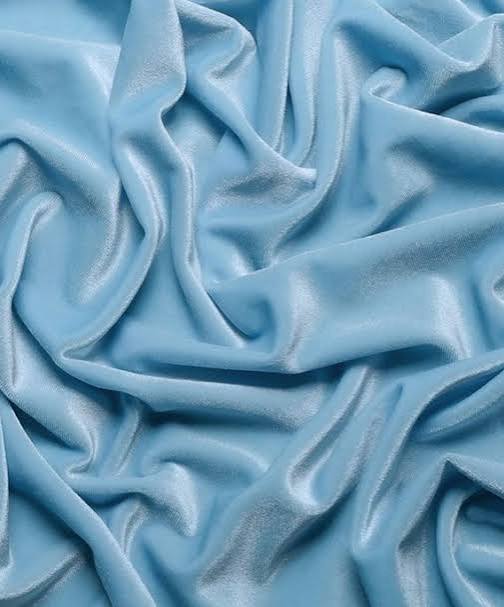 Baby Blue Velvet Fabric, Stretch Velvet Fabric by the Yard, 4 Way Stretch Blue  Velvet, Soft Velvet/velour Fabric for Gowns, Headwraps - Etsy